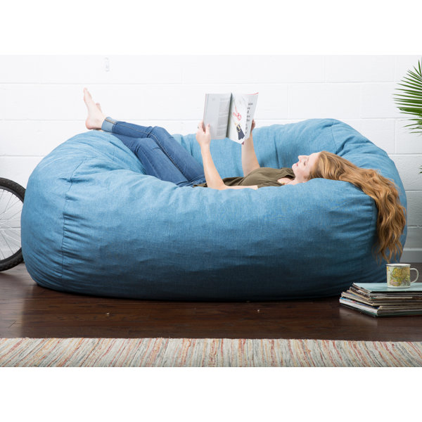 Big Joe Lux Extra Large Bean Bag Sofa & Reviews Joss & Main